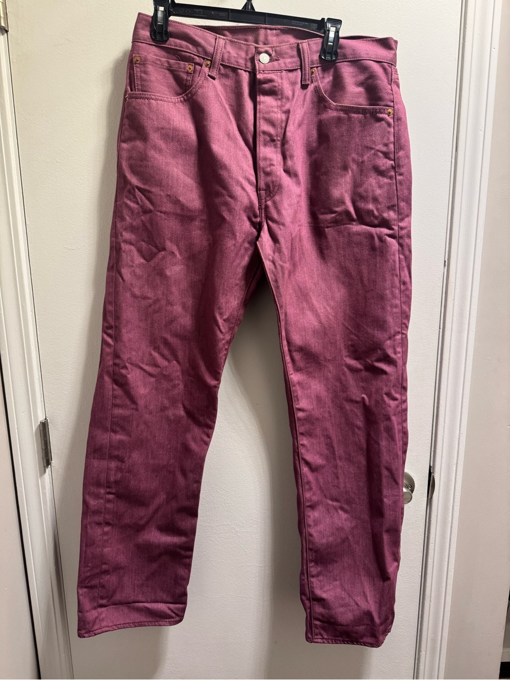 * Men’s Pink Levi’s 501 Jeans
